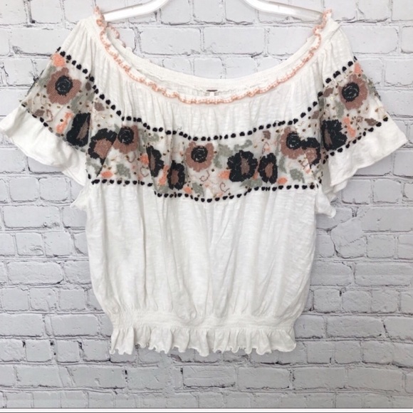 FREE PEOPLE / Sienna Off-The-Shoulder Top - Picture 4 of 8